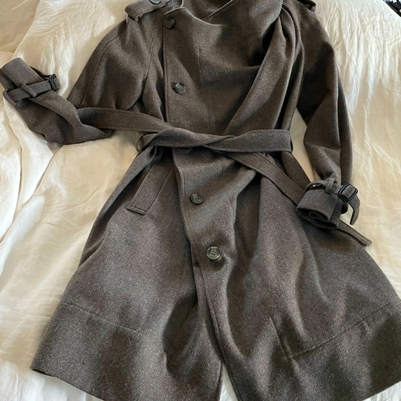 All Saints Trench Coat, Wool - Picture 1 of 9
